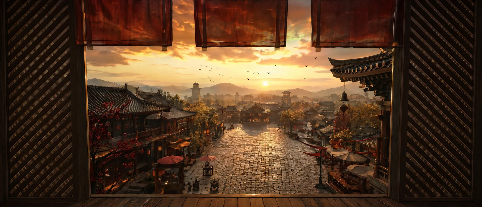 南晟市井街道